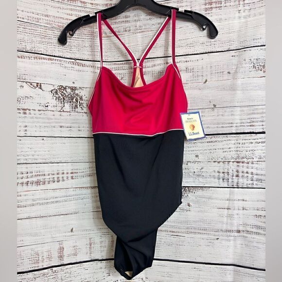 Vintage L.L. Bean swimsuit Womens Size 18 Regular shaping One piece Dead stock - Picture 4 of 10